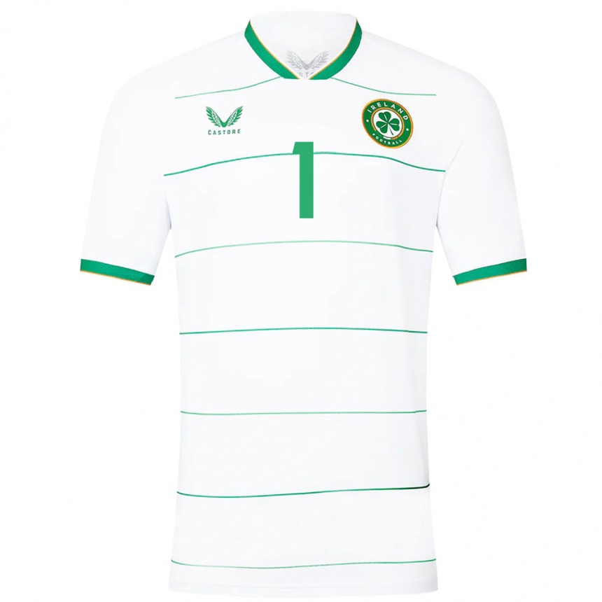 Kids Football Ireland Conor Walsh #1 White Away Jersey 24-26 T-Shirt Australia