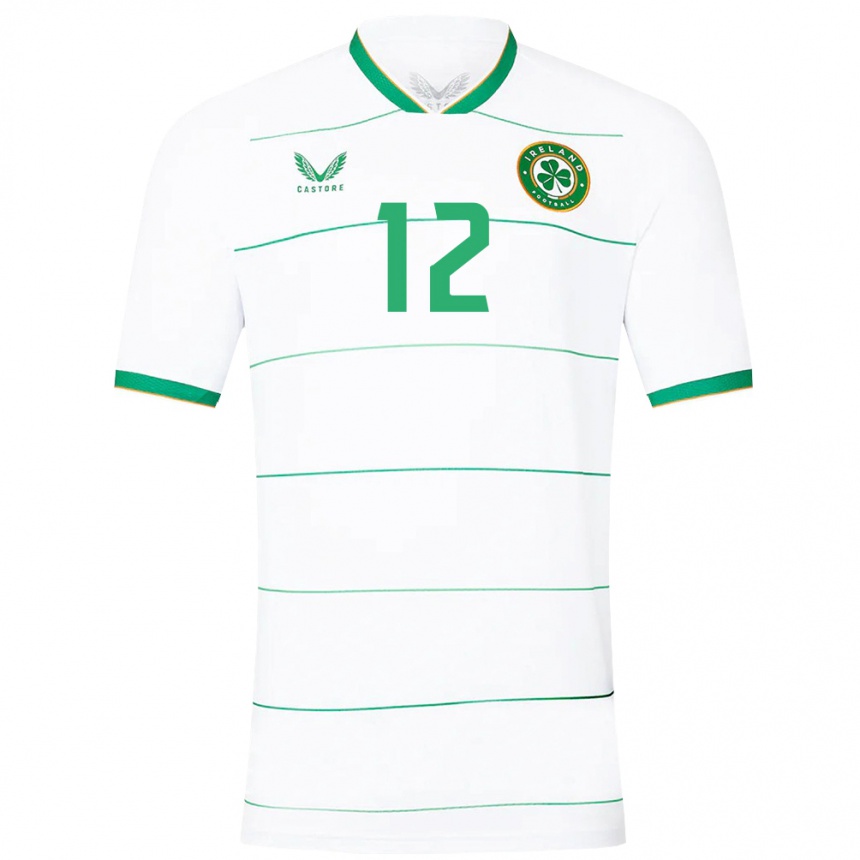 Kids Football Ireland Tyler Toland #12 White Away Jersey 24-26 T-Shirt Australia