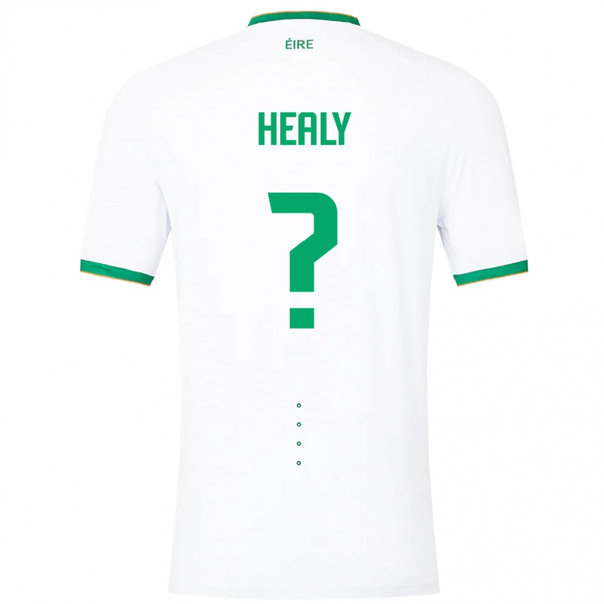 Kids Football Ireland Matthew Healy #0 White Away Jersey 24-26 T-Shirt Australia