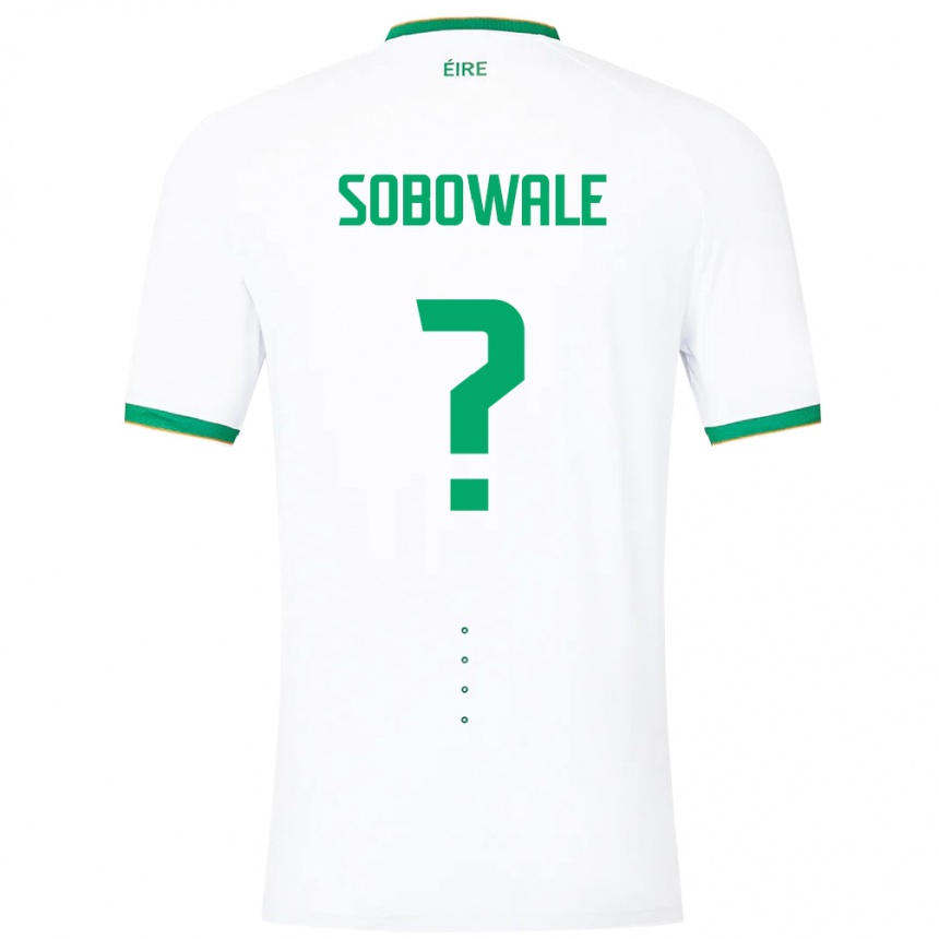 Kids Football Ireland Timi Sobowale #0 White Away Jersey 24-26 T-Shirt Australia