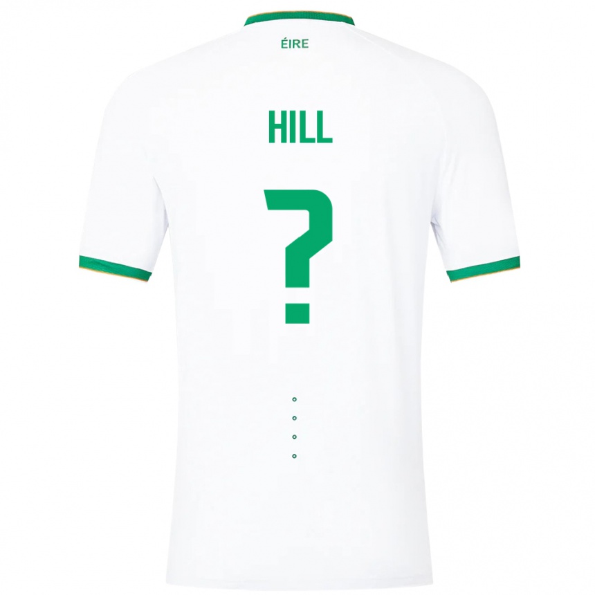 Kids Football Ireland Tom Hill #0 White Away Jersey 24-26 T-Shirt Australia