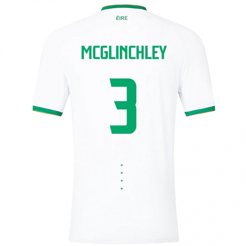 Kids Football Ireland Harry Mcglinchley #3 White Away Jersey 24-26 T-Shirt Australia