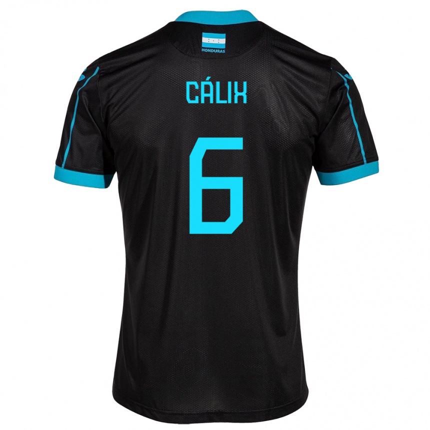 Kids Football Honduras Noel Cálix #6 Black Away Jersey 24-26 T-Shirt Australia