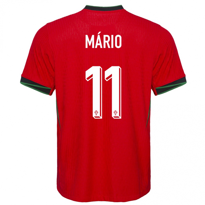 Kids Football Portugal Joao Mario #11 Red Home Jersey 24-26 T-Shirt Australia