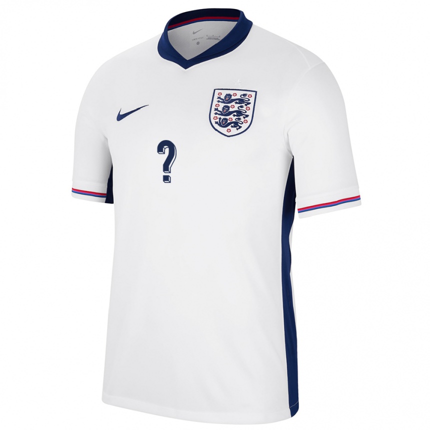 Kids Football England Your Name #0 White Home Jersey 24-26 T-Shirt Australia