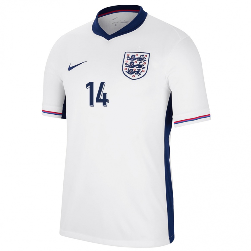 Kids Football England Sam Mather #14 White Home Jersey 24-26 T-Shirt Australia