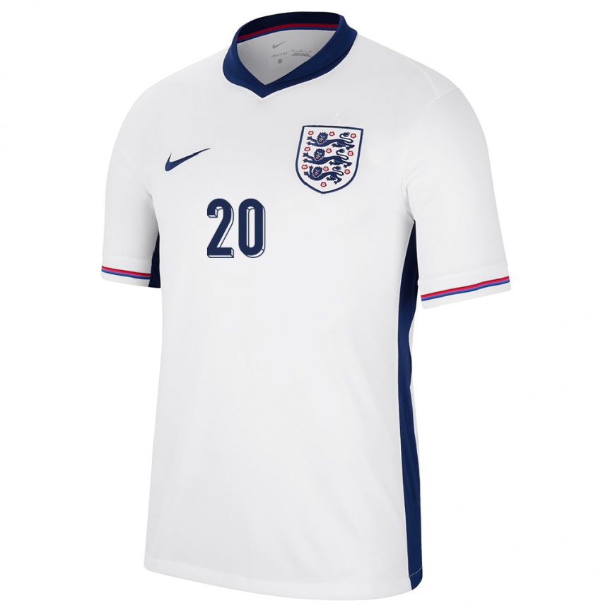 Kids Football England Kian Pennant #20 White Home Jersey 24-26 T-Shirt Australia