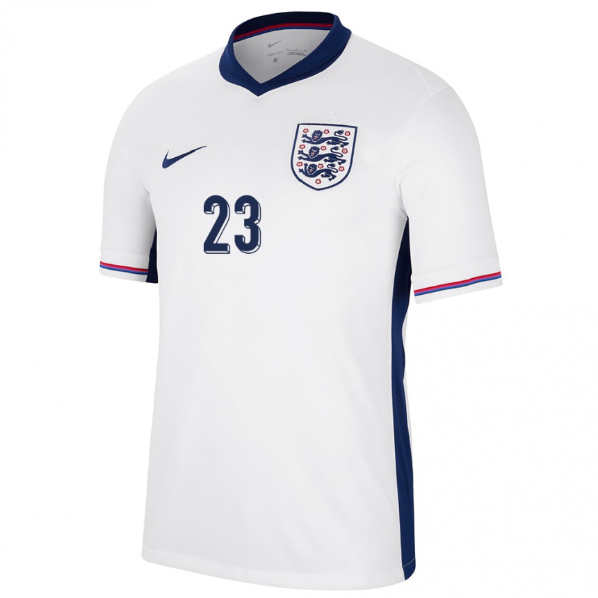 Kids Football England Dean Henderson #23 White Home Jersey 24-26 T-Shirt Australia