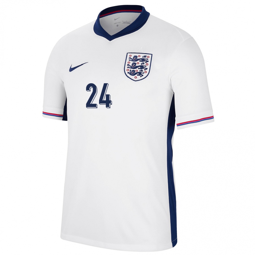 Kids Football England Cole Palmer #24 White Home Jersey 24-26 T-Shirt Australia