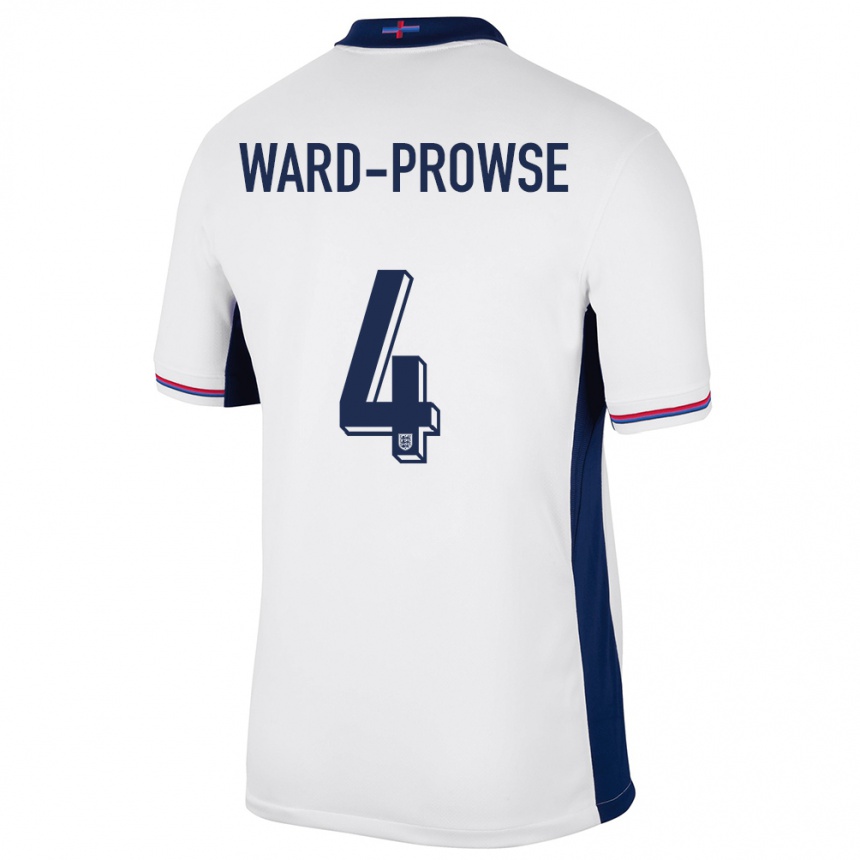 Kids Football England James Ward-Prowse #4 White Home Jersey 24-26 T-Shirt Australia