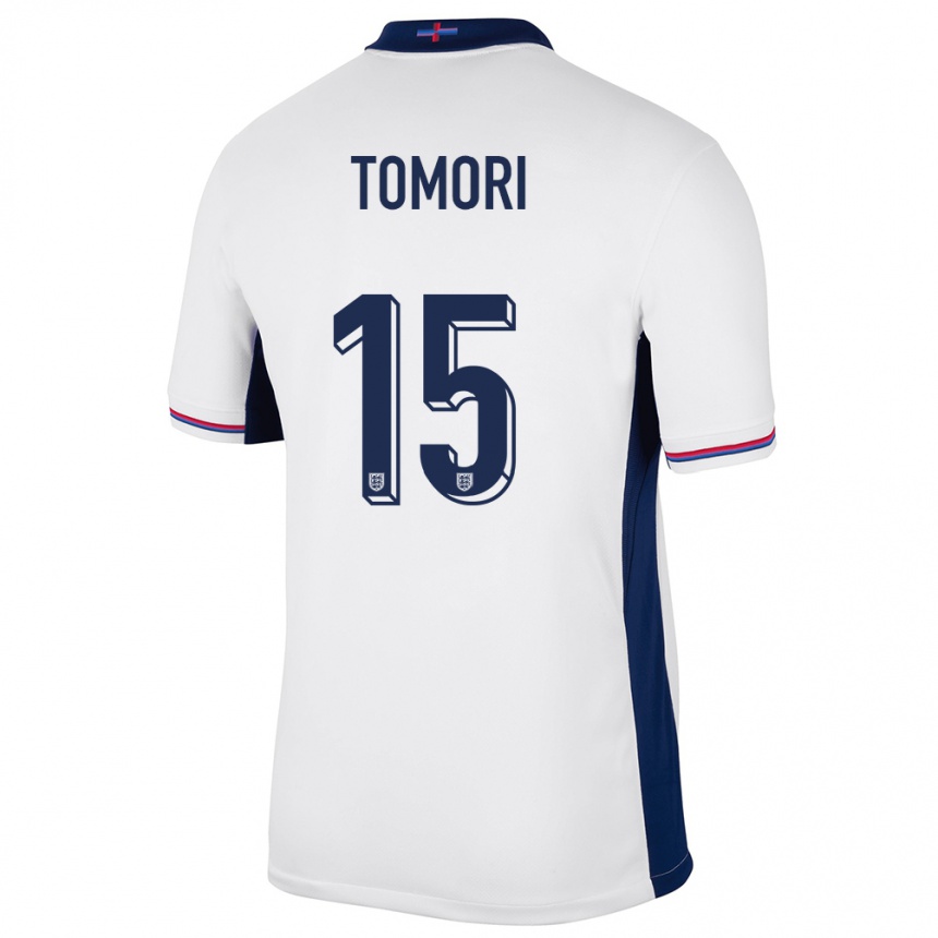 Kids Football England Fikayo Tomori #15 White Home Jersey 24-26 T-Shirt Australia