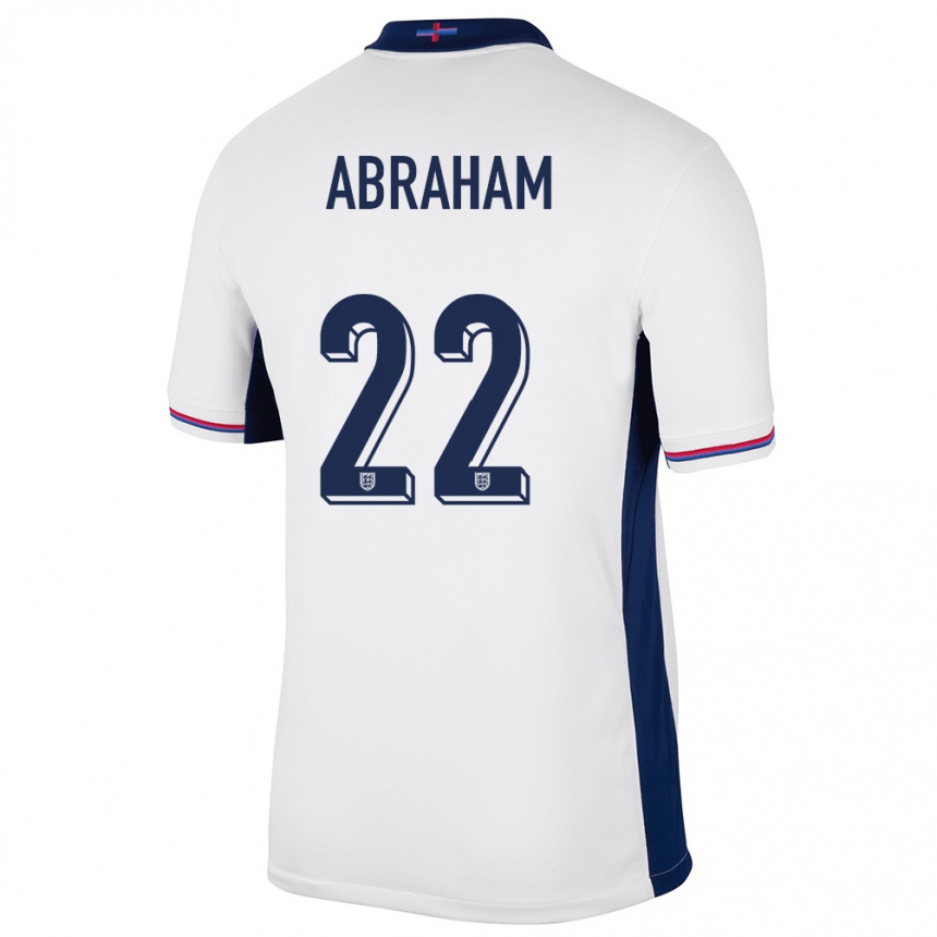 Kids Football England Tammy Abraham #22 White Home Jersey 24-26 T-Shirt Australia