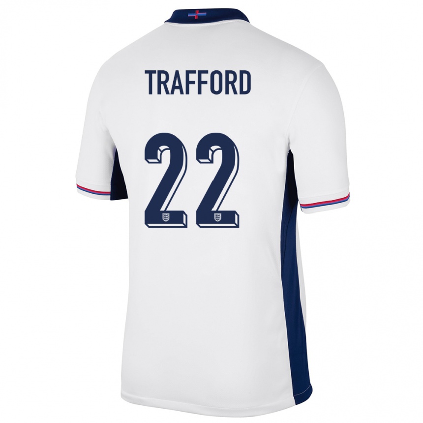 Kids Football England James Trafford #22 White Home Jersey 24-26 T-Shirt Australia