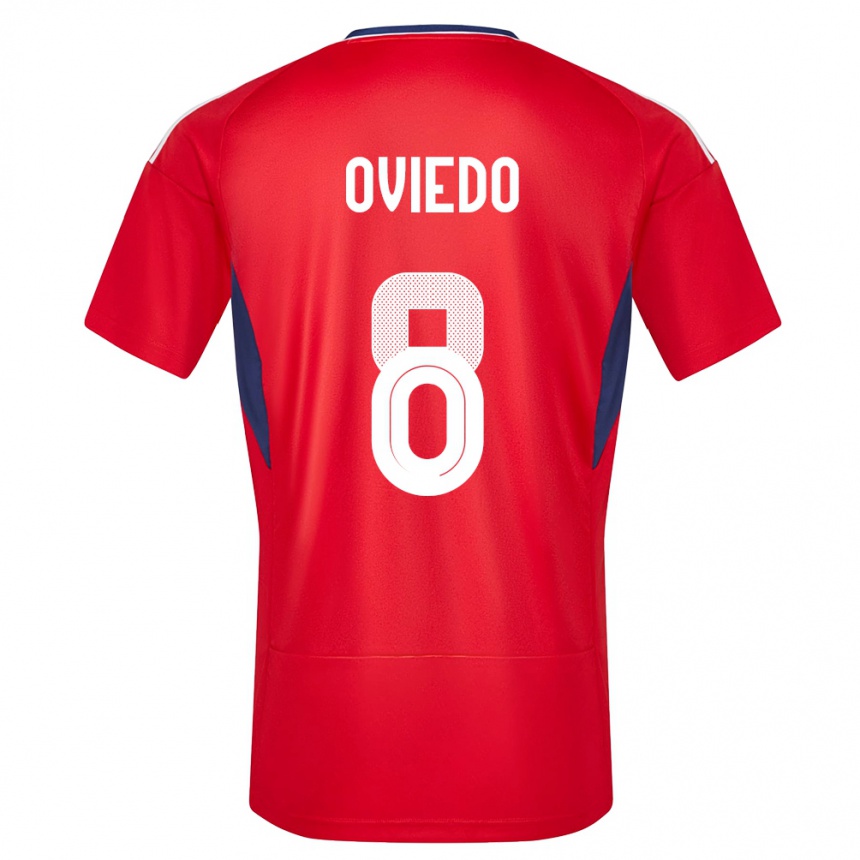 Kids Football Costa Rica Bryan Oviedo #8 Red Home Jersey 24-26 T-Shirt Australia