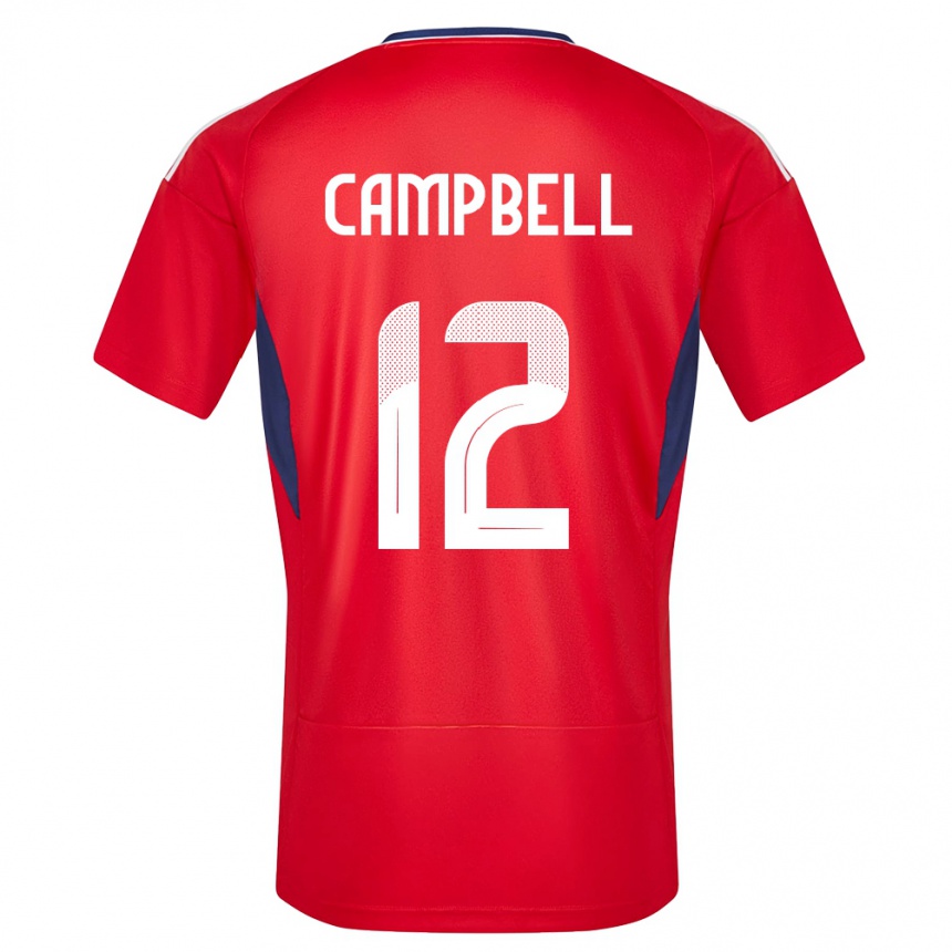 Kids Football Costa Rica Joel Campbell #12 Red Home Jersey 24-26 T-Shirt Australia