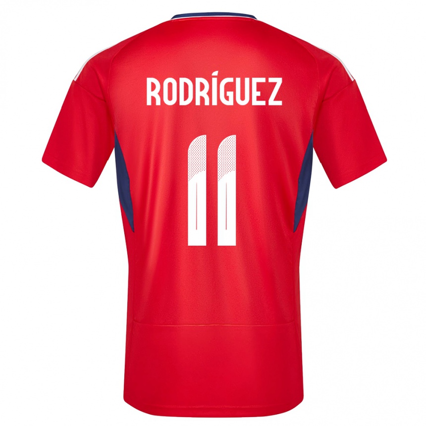 Kids Football Costa Rica Raquel Rodriguez #11 Red Home Jersey 24-26 T-Shirt Australia