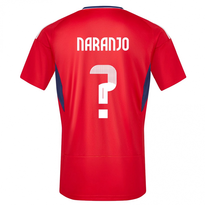 Kids Football Costa Rica Andry Naranjo #0 Red Home Jersey 24-26 T-Shirt Australia