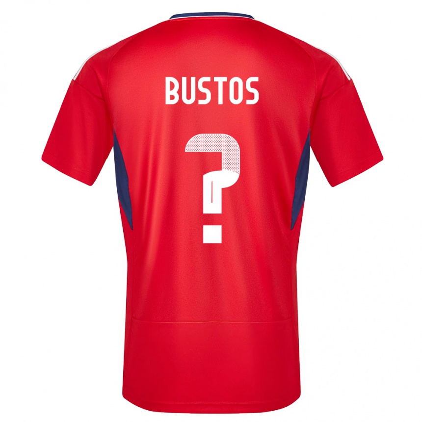 Kids Football Costa Rica Roy Bustos #0 Red Home Jersey 24-26 T-Shirt Australia