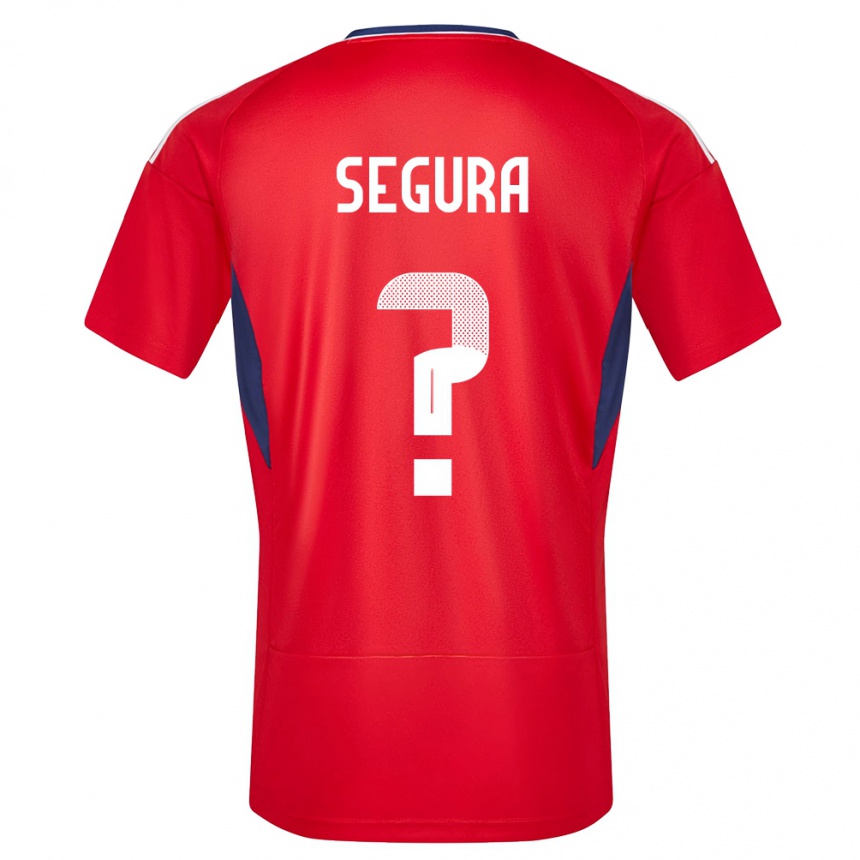 Kids Football Costa Rica Oscar Segura #0 Red Home Jersey 24-26 T-Shirt Australia