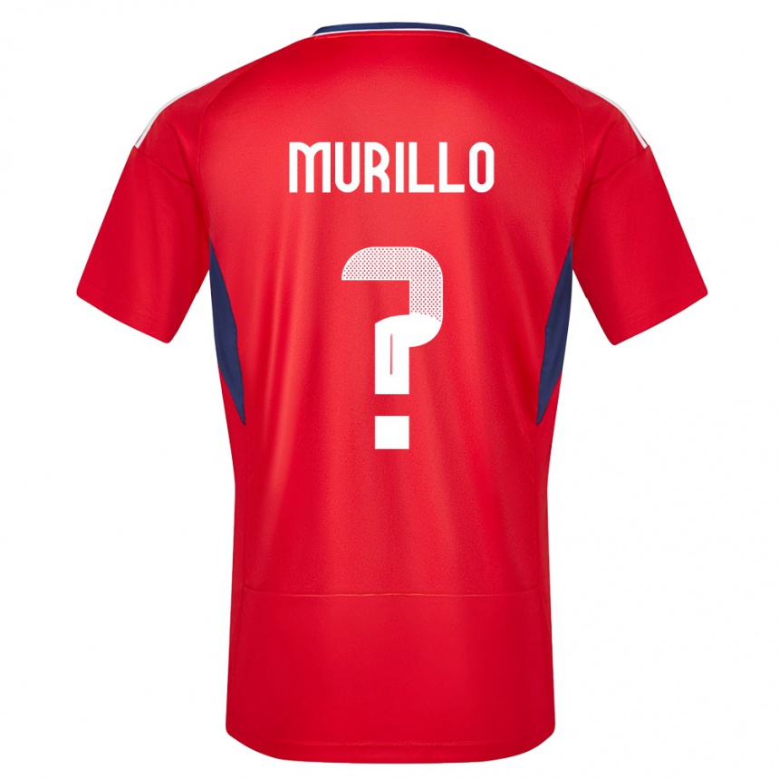 Kids Football Costa Rica Isaac Murillo #0 Red Home Jersey 24-26 T-Shirt Australia