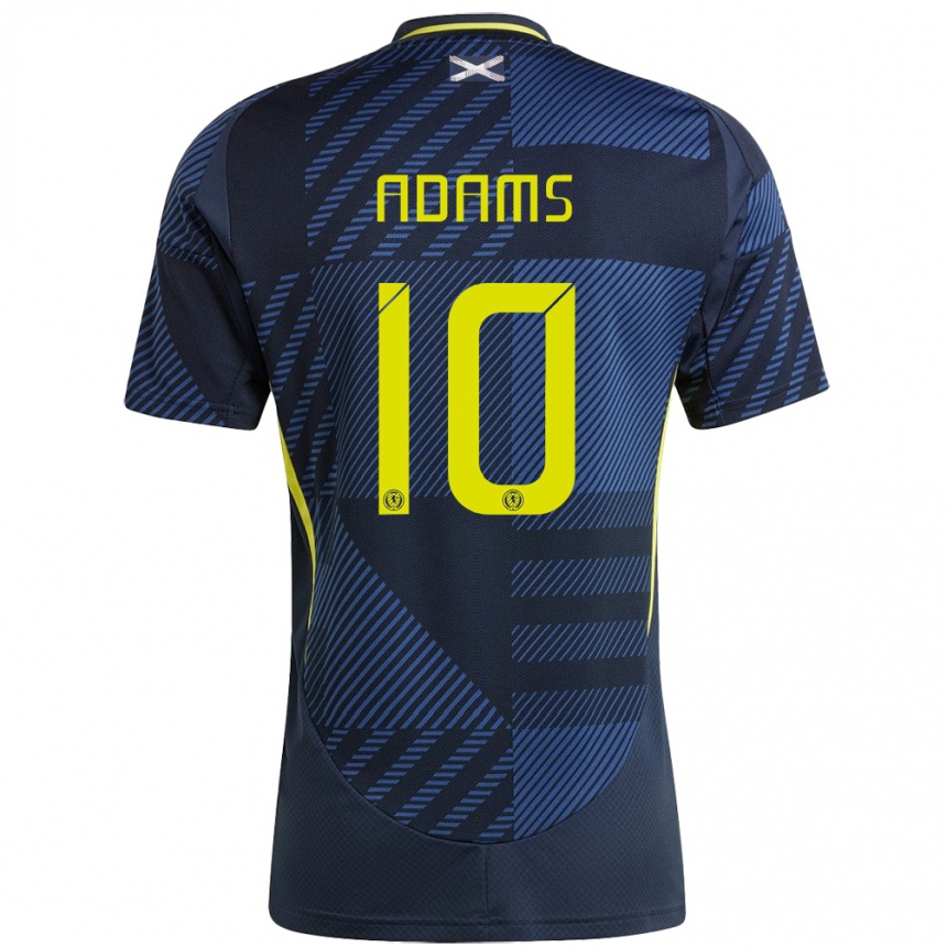 Kids Football Scotland Ché Adams #10 Dark Blue Home Jersey 24-26 T-Shirt Australia