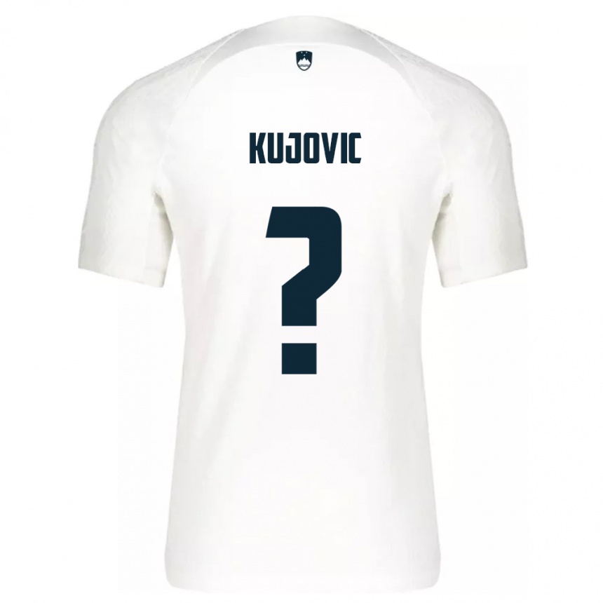 Kids Football Slovenia Tian Kujovic #0 White Home Jersey 24-26 T-Shirt Australia