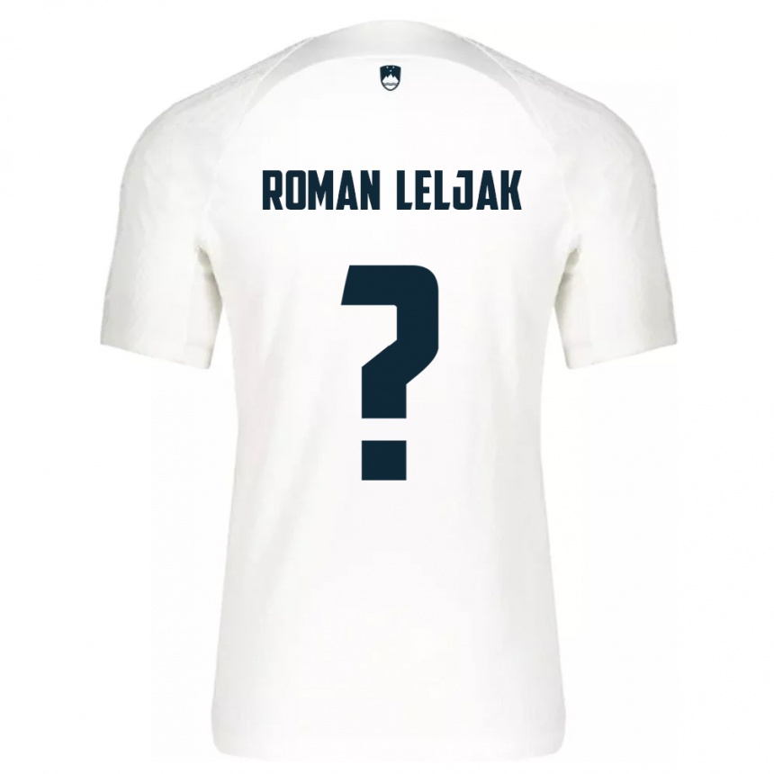 Kids Football Slovenia Nejc Roman Leljak #0 White Home Jersey 24-26 T-Shirt Australia