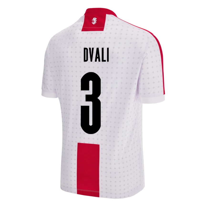 Kids Football Georgia Lasha Dvali #3 White Home Jersey 24-26 T-Shirt Australia