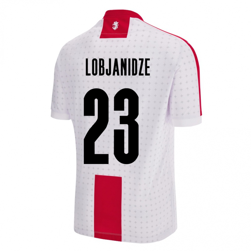 Kids Football Georgia Saba Lobjanidze #23 White Home Jersey 24-26 T-Shirt Australia