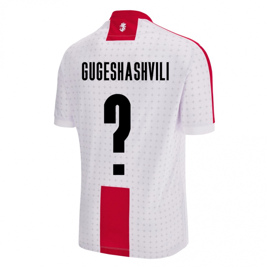 Kids Football Georgia Zaza Gugeshashvili #0 White Home Jersey 24-26 T-Shirt Australia