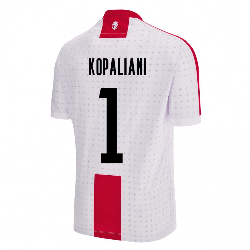 Kids Football Georgia Soso Kopaliani #1 White Home Jersey 24-26 T-Shirt Australia