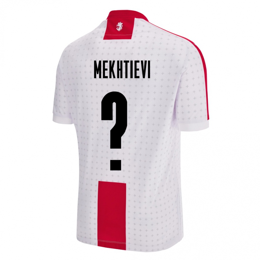 Kids Football Georgia Iusib Mekhtievi #0 White Home Jersey 24-26 T-Shirt Australia