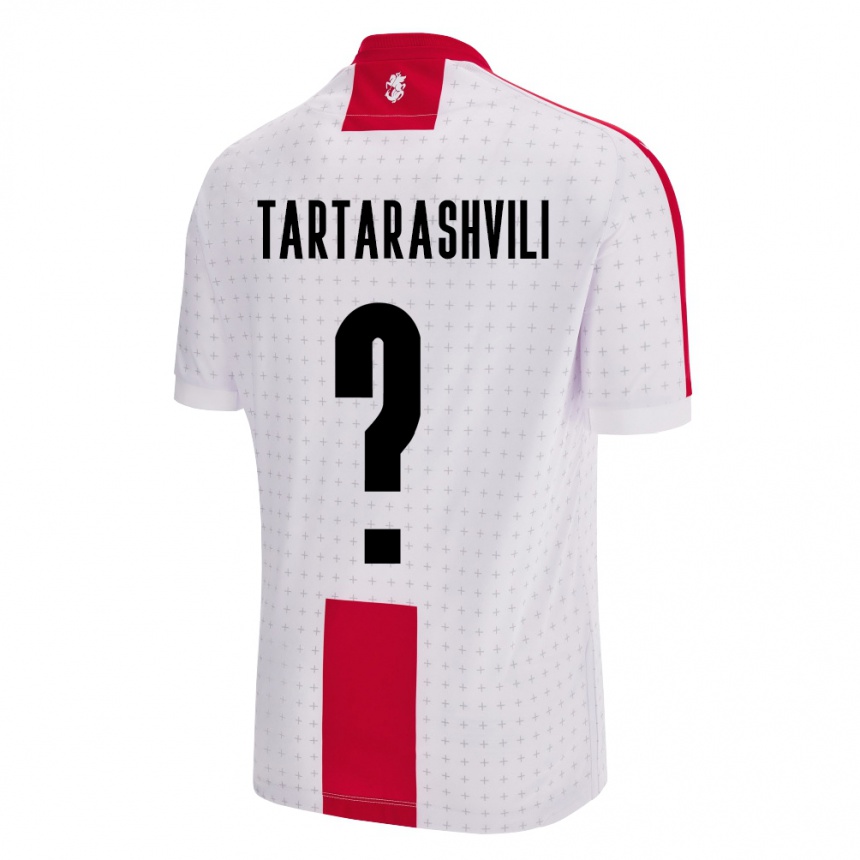 Kids Football Georgia Saba Tartarashvili #0 White Home Jersey 24-26 T-Shirt Australia