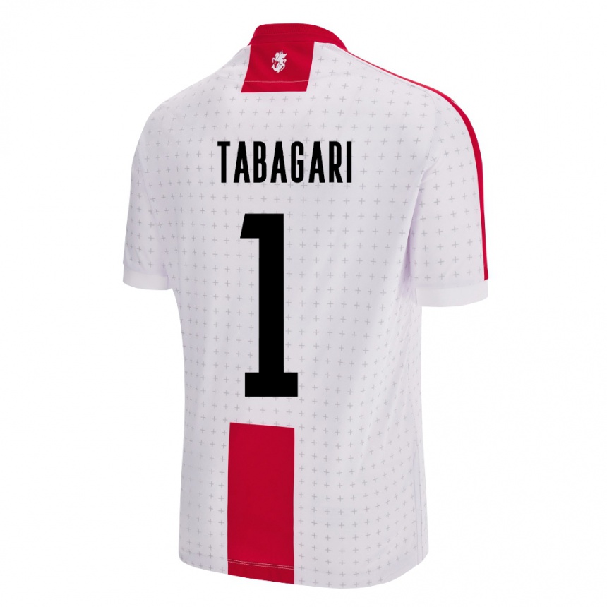 Kids Football Georgia Eka Tabagari #1 White Home Jersey 24-26 T-Shirt Australia