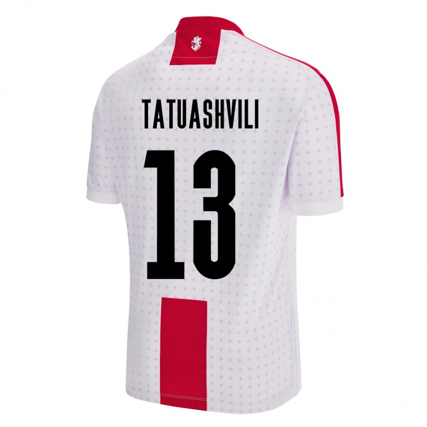 Kids Football Georgia Tamar Tatuashvili #13 White Home Jersey 24-26 T-Shirt Australia