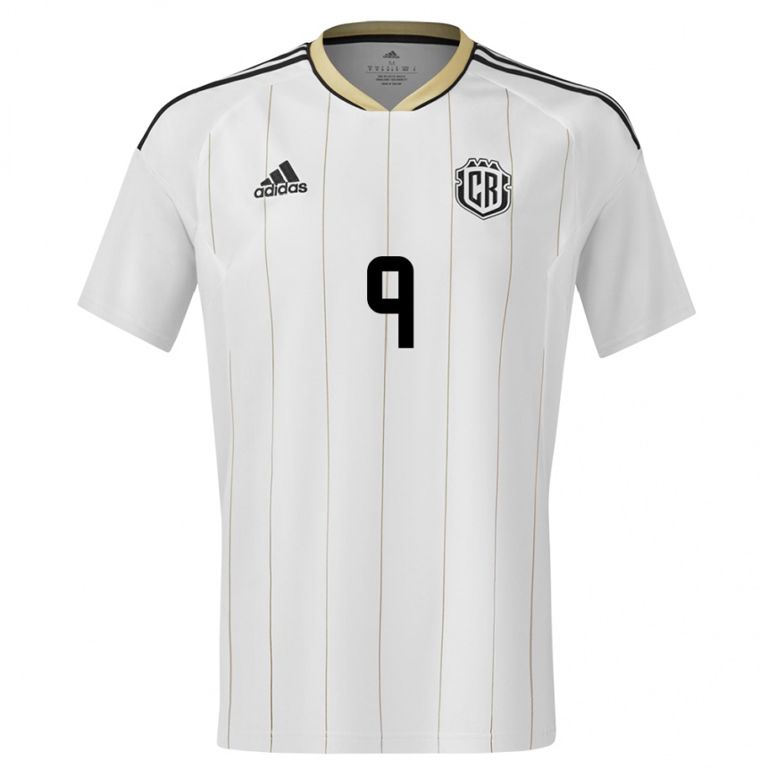 Kids Football Costa Rica Jewison Bennette #9 White Away Jersey 24-26 T-Shirt Australia