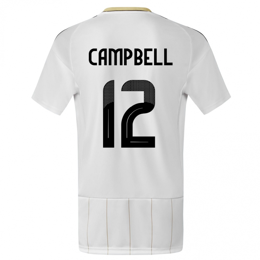 Kids Football Costa Rica Joel Campbell #12 White Away Jersey 24-26 T-Shirt Australia