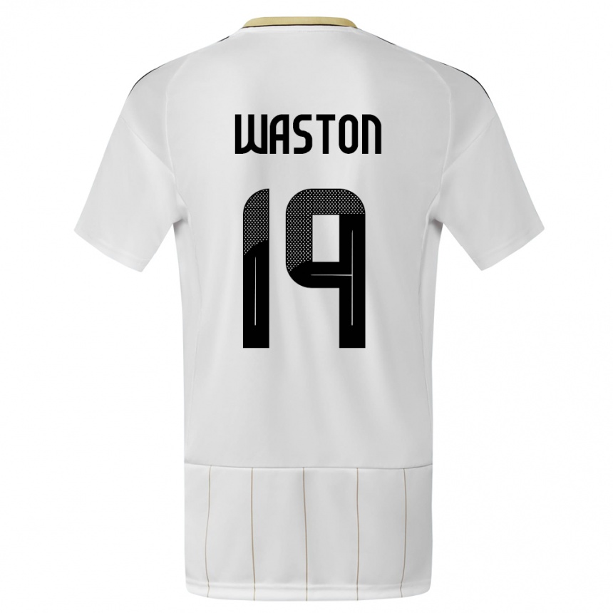 Kids Football Costa Rica Kendall Waston #19 White Away Jersey 24-26 T-Shirt Australia