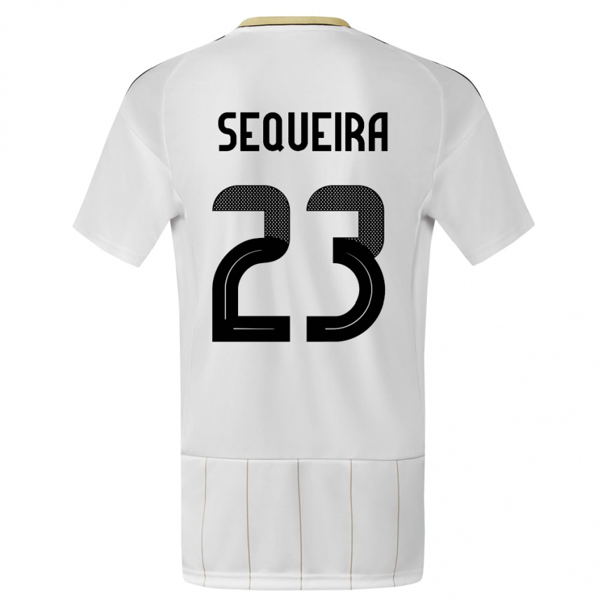 Kids Football Costa Rica Patrick Sequeira #23 White Away Jersey 24-26 T-Shirt Australia