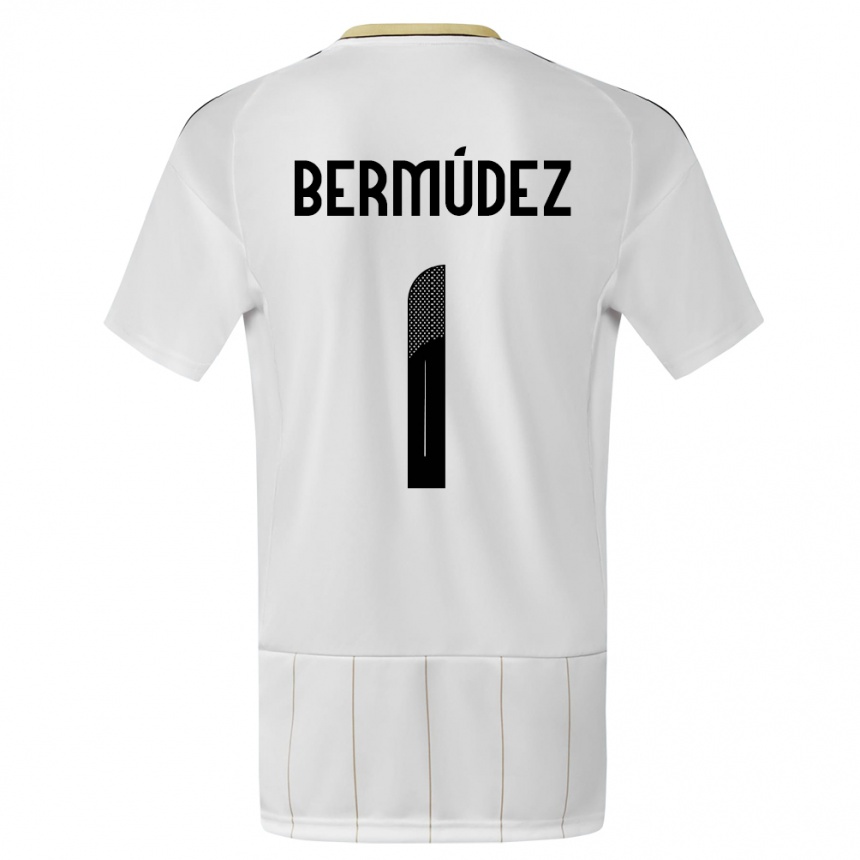 Kids Football Costa Rica Noelia Bermudez #1 White Away Jersey 24-26 T-Shirt Australia