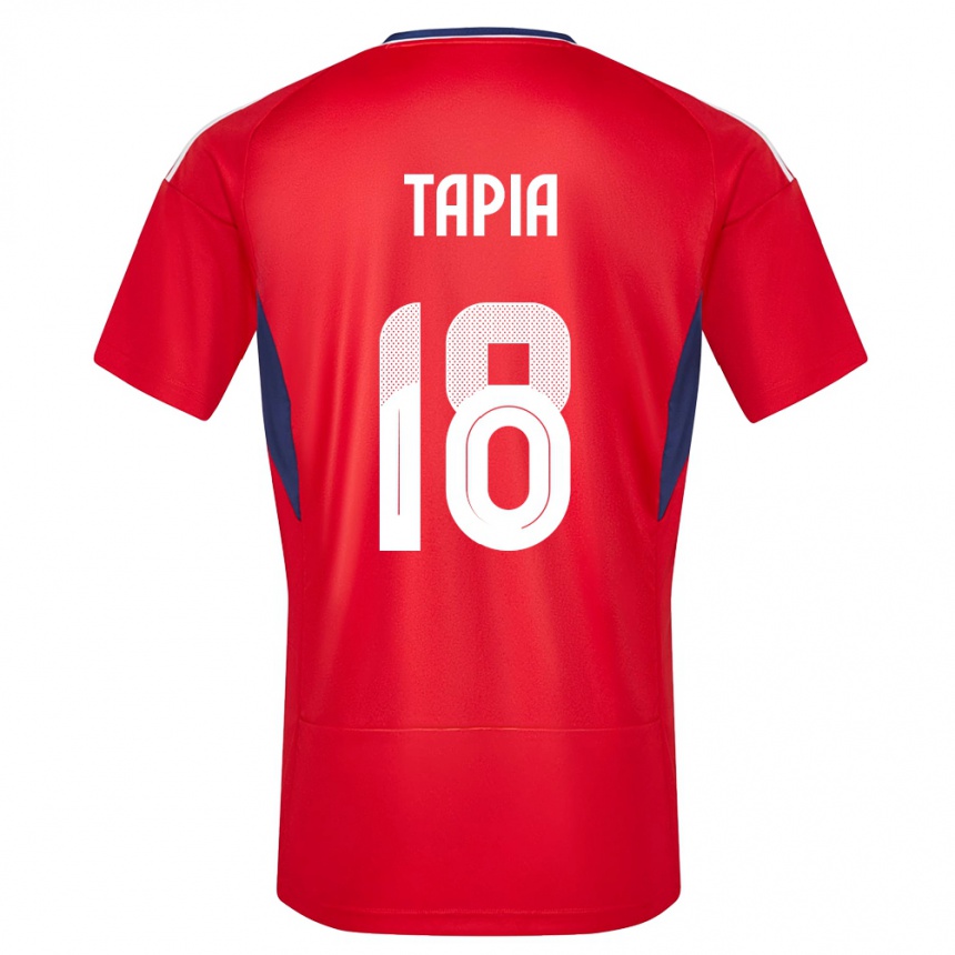 Men Football Costa Rica Priscilla Tapia #18 Red Home Jersey 24-26 T-Shirt Australia