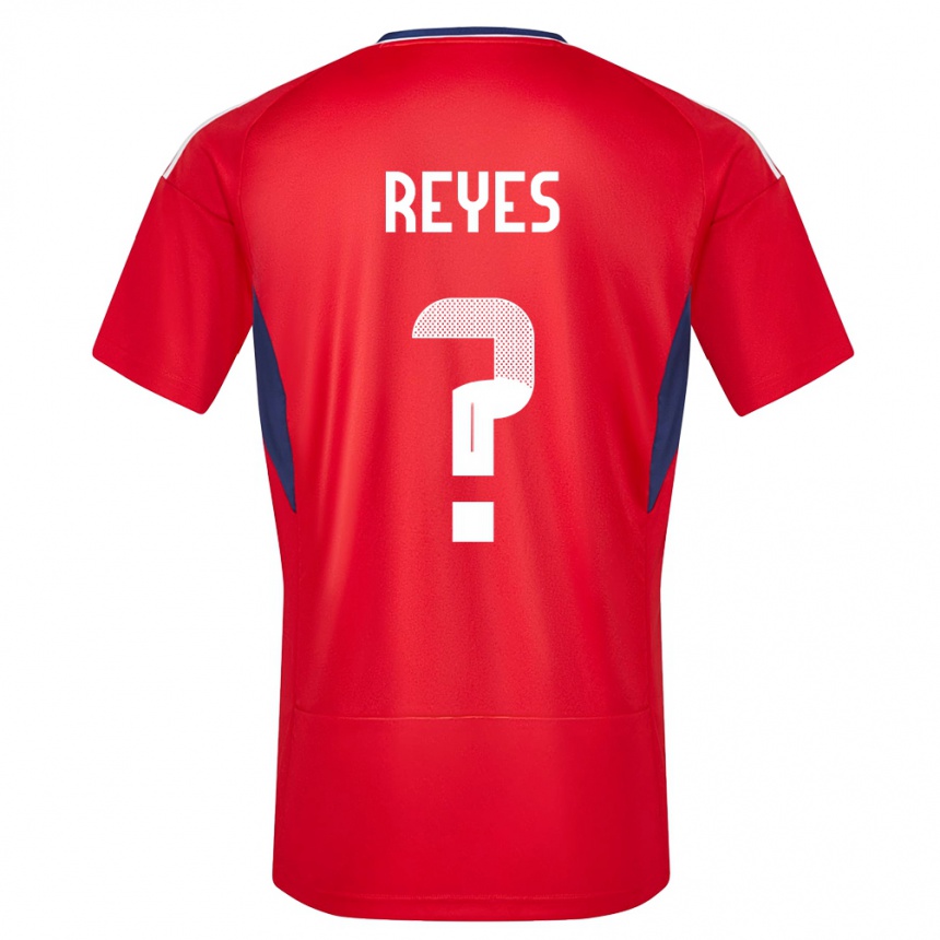 Men Football Costa Rica Kenan Reyes #0 Red Home Jersey 24-26 T-Shirt Australia