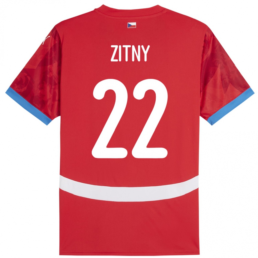 Men Football Czech Republic Matej Zitny #22 Red Home Jersey 24-26 T-Shirt Australia