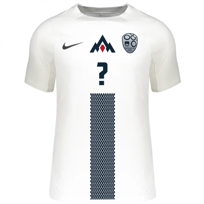 Men Football Slovenia Your Name #0 White Home Jersey 24-26 T-Shirt Australia