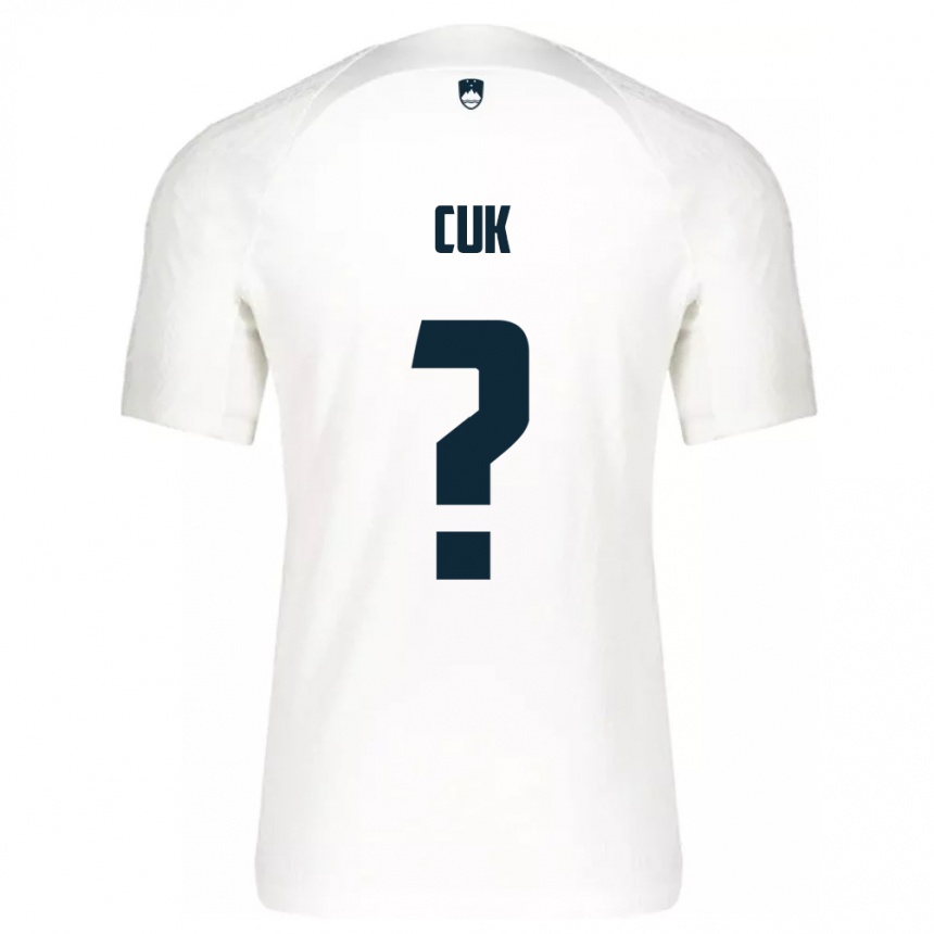 Men Football Slovenia Tine Cuk #0 White Home Jersey 24-26 T-Shirt Australia