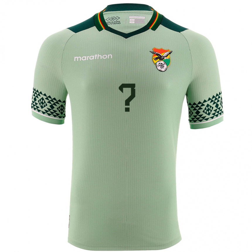 Men Football Bolivia Daniel Rojas #0 Light Green Home Jersey 24-26 T-Shirt Australia