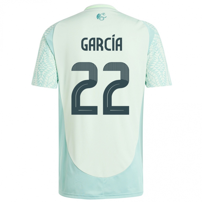 Men Football Mexico Diana Garcia #22 Linen Green Away Jersey 24-26 T-Shirt Australia