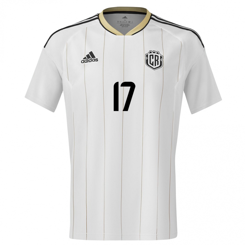 Men Football Costa Rica Roan Wilson #17 White Away Jersey 24-26 T-Shirt Australia