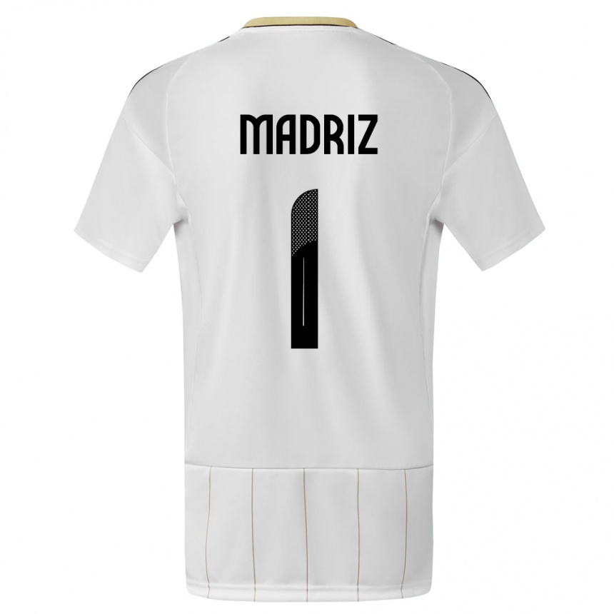 Men Football Costa Rica Abraham Madriz #1 White Away Jersey 24-26 T-Shirt Australia