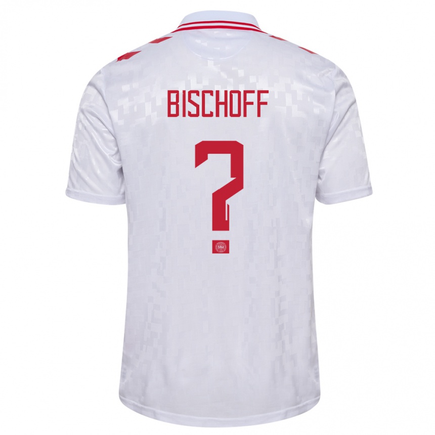 Men Football Denmark Clement Bischoff #0 White Away Jersey 24-26 T-Shirt Australia